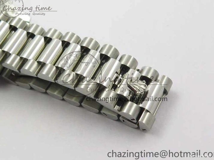 1218 Day-Date 36 SS 128239 Bp Maker Best Edition Black Dial on President Bracelet TimelessDesign 3151